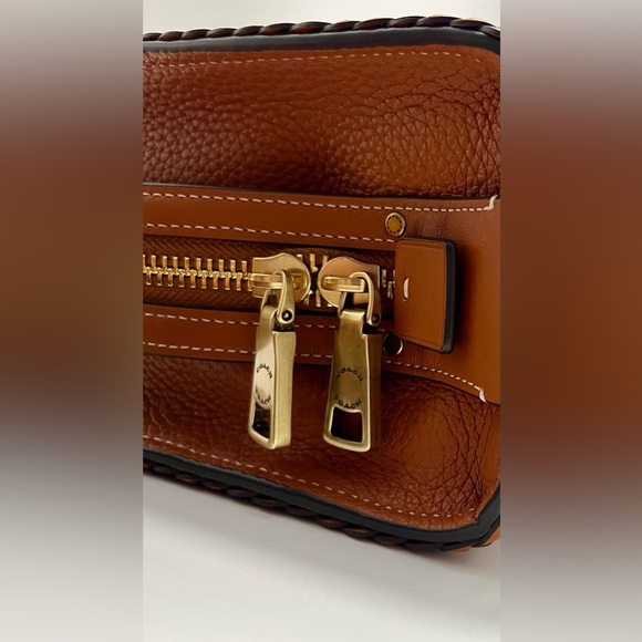 1941 Coach Rogue 20 With Braids In Burnish Amber & Matching Wallet - Picture 7 of 13